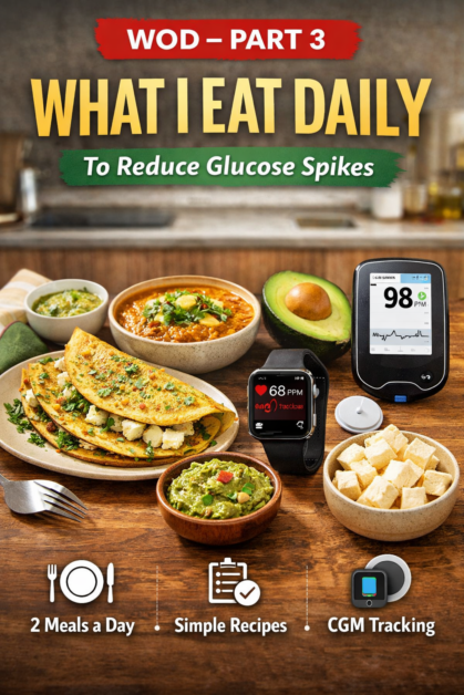 WOD 3: What I Eat Daily to Reduce Glucose Spikes